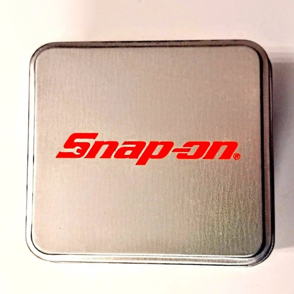 Snap-on Tools FOSSIL Watch in Tin ~ 2005 Old Stock ~ Needs Battery ~ NEW w/Tags - Picture 15 of 16